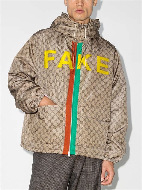 fake gucci nylon jacket|gucci jacket legit check.